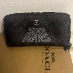 Coach x starwars limited print wallet